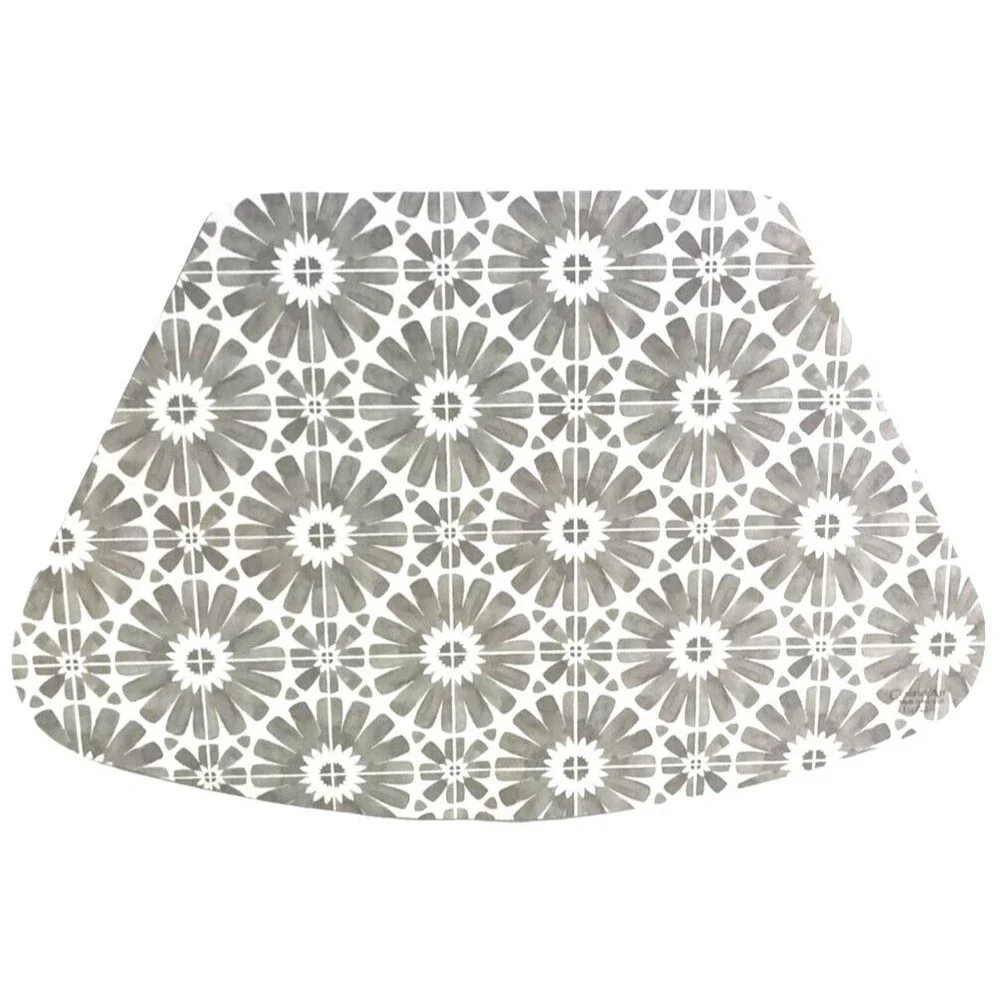 CounterArt Wedge Placemats Medallion for Round Table Set of 4 Beach Summer